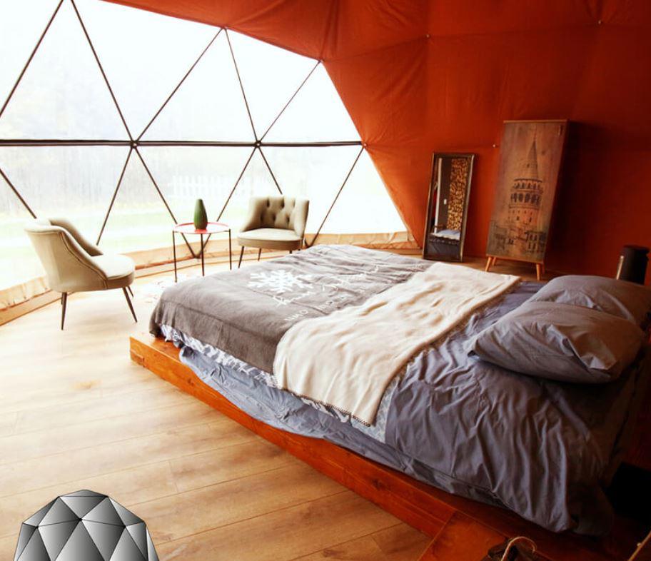 Glamping Dome Marsevleri