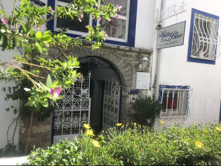 White And Blue Bodrum